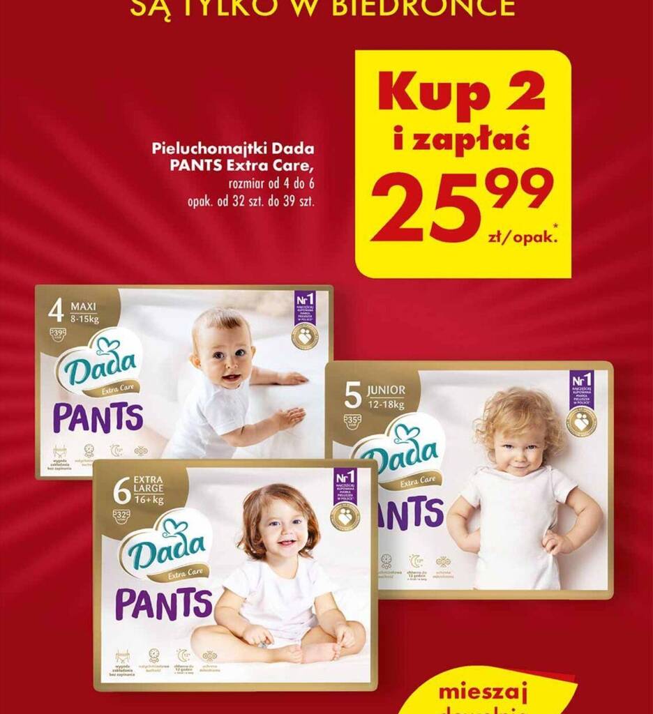 pampers 4 plus dla dorosłych