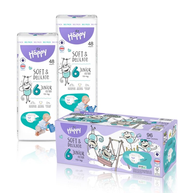 pampers active dry 1 43 szt