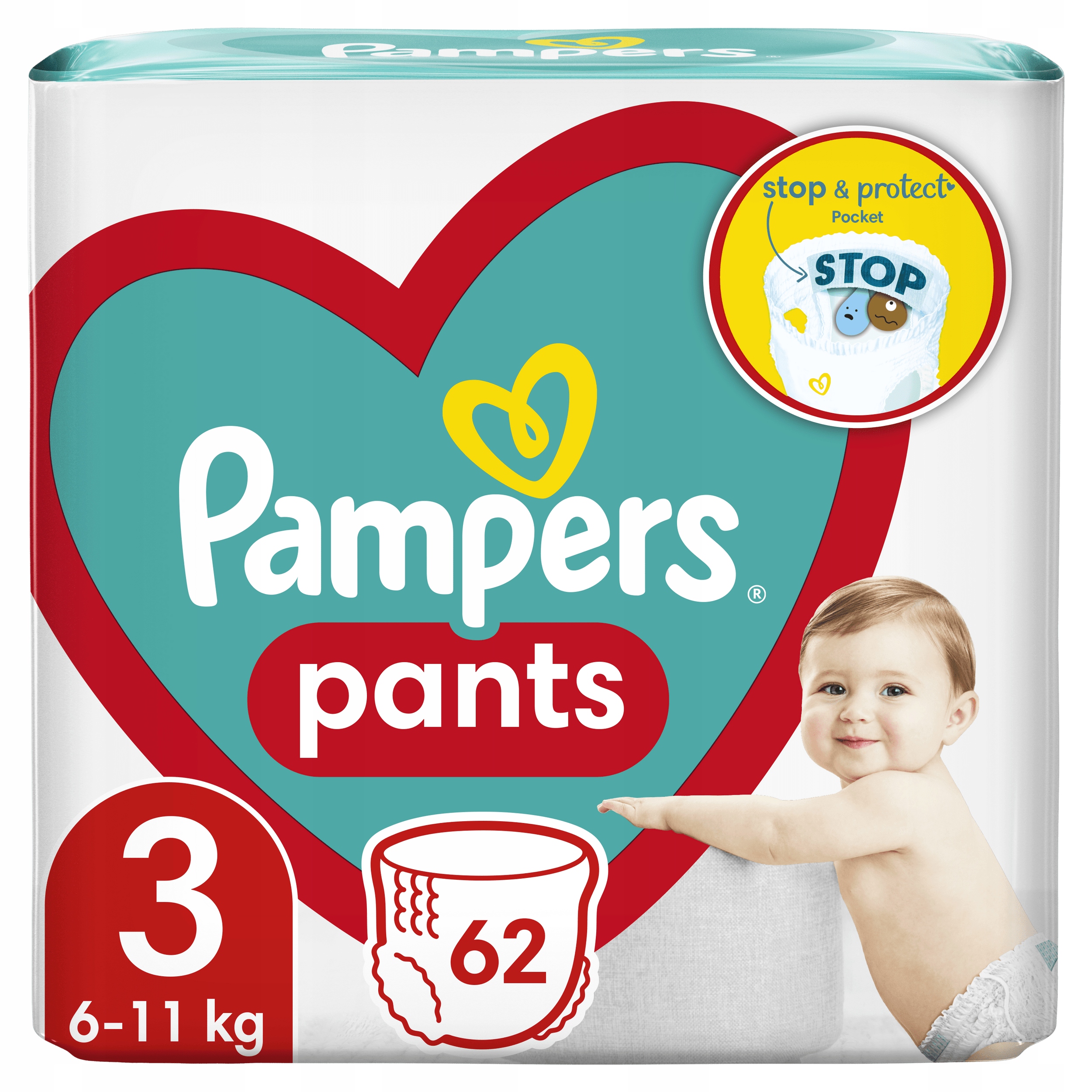 pampers pants girl 6