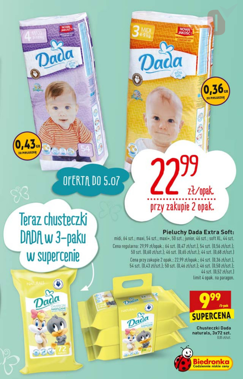 frisco pieluchomajtki pampers 5