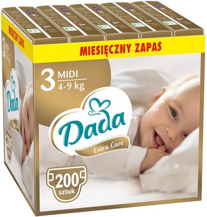 zmiana pampersa pampers i dada