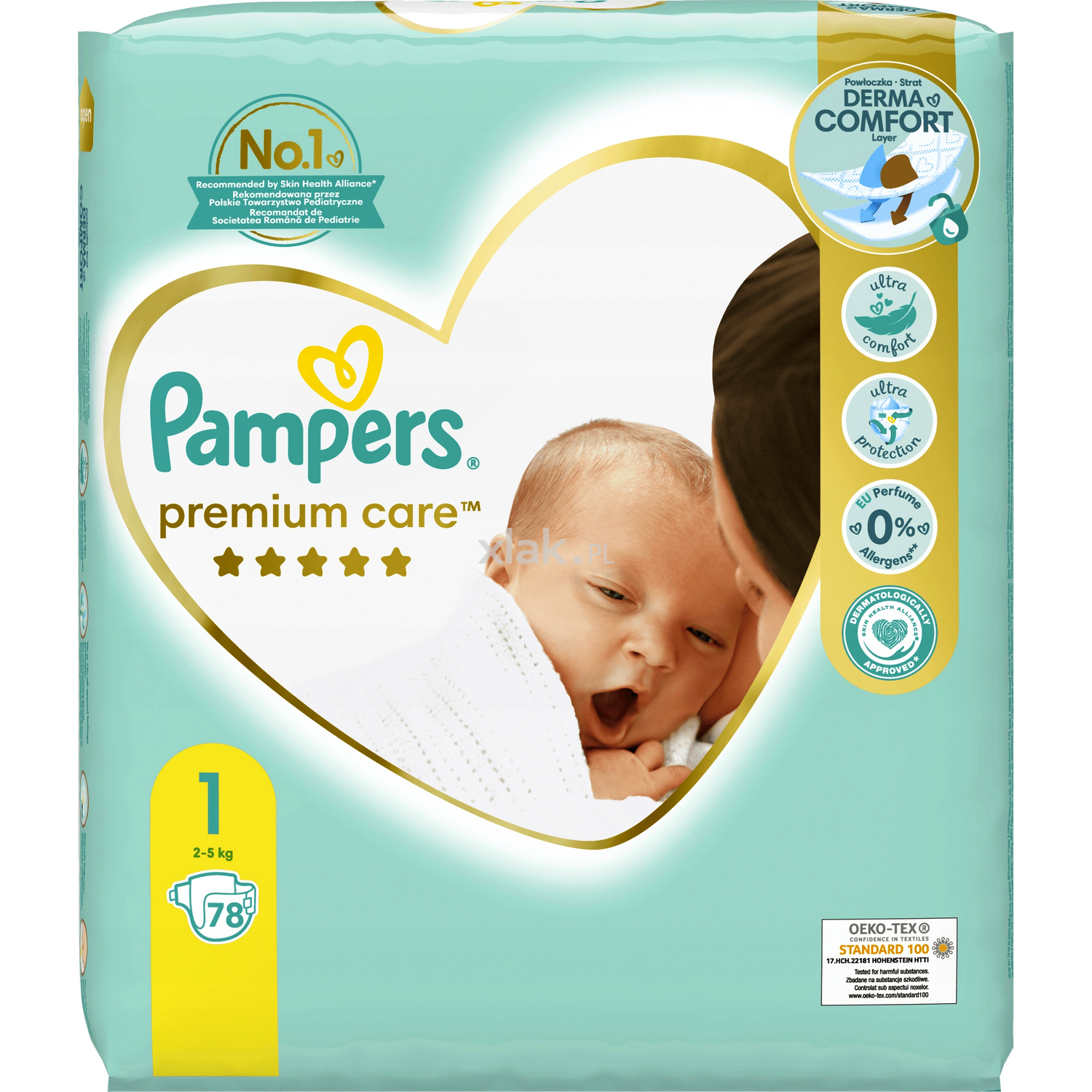 pampers active baby 1 43szt 2-5kg