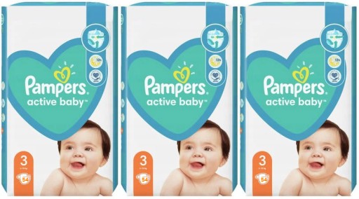 pieluchy pampers active baby premium care 4