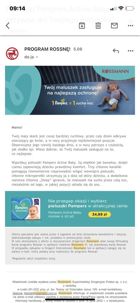 pampers dla stulejarzy