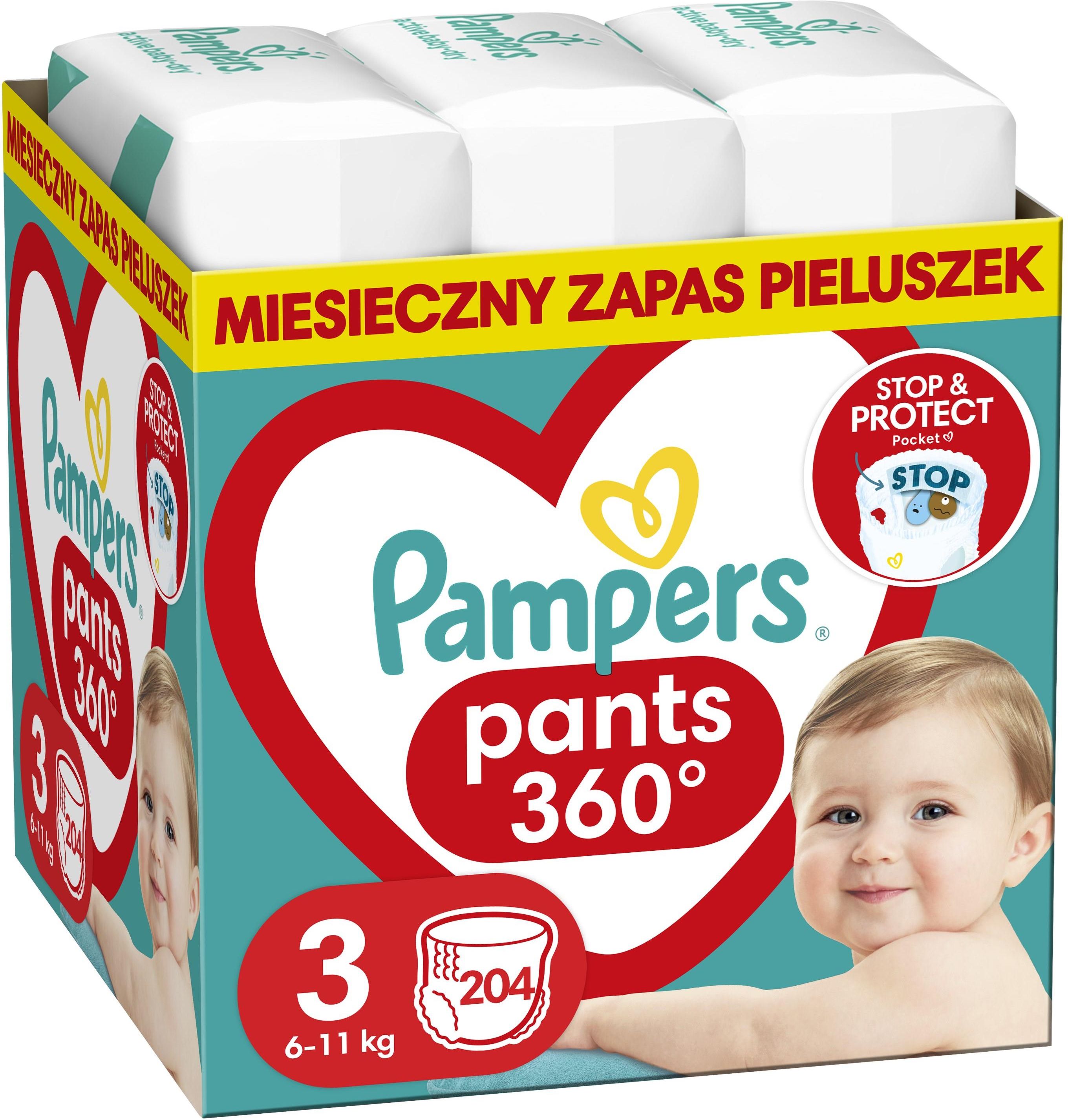 pampers na sztuki