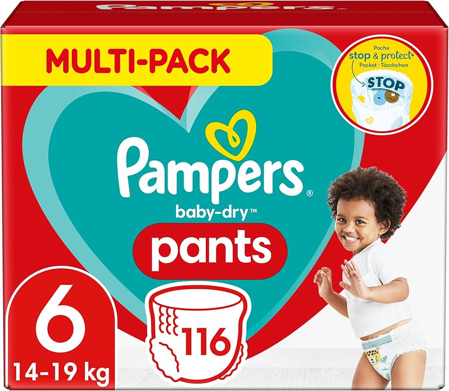 pieluchomajtki pampers jumbo pack