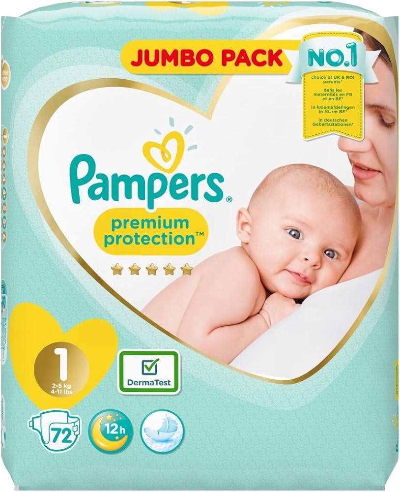 pampers 2 karton 144 sztuki