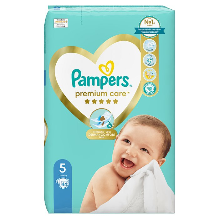 pampers premium care pieluchy rozmiar 1 newborn 2-5kg 78 sztuk