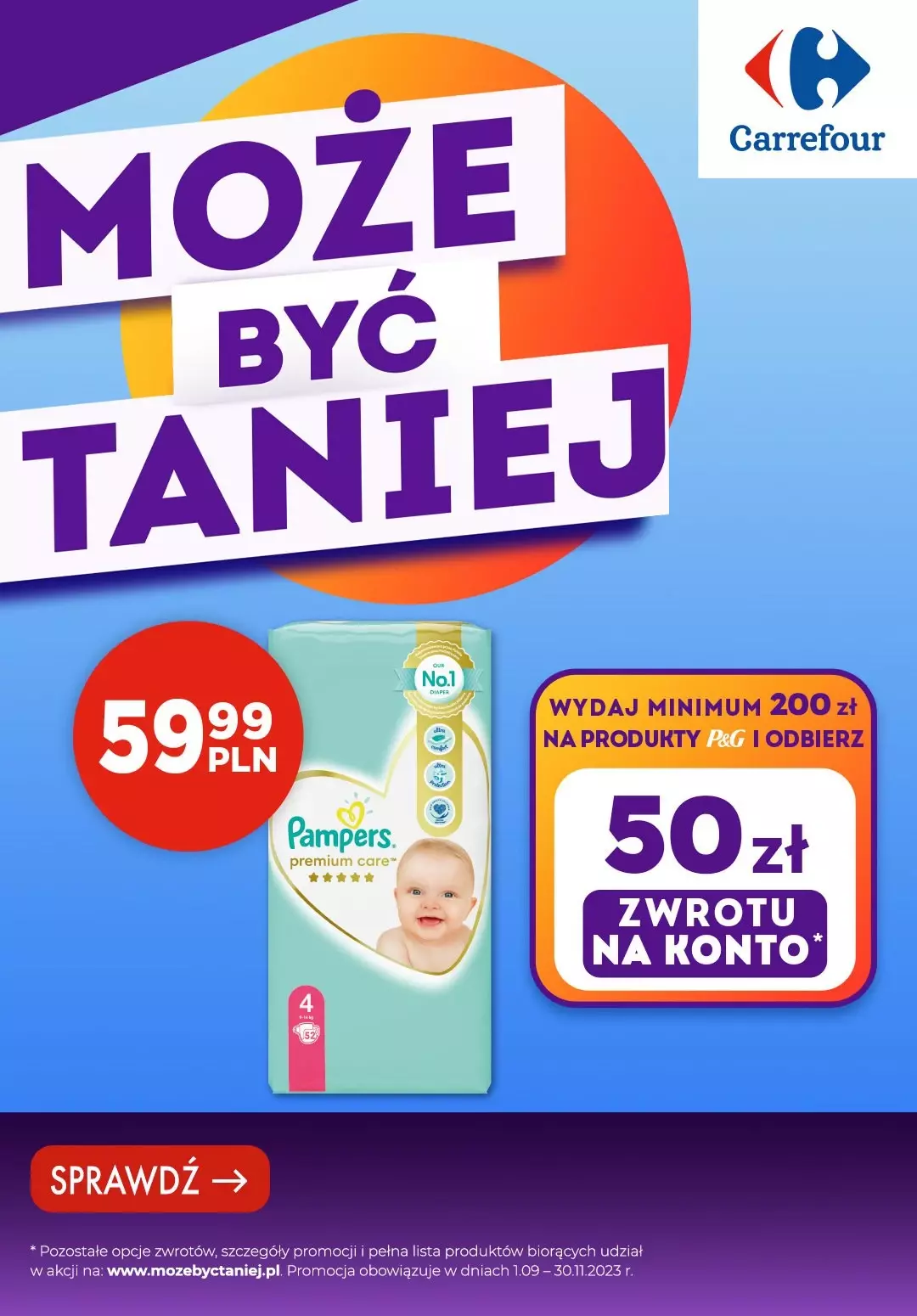 blok tematyczny pampers