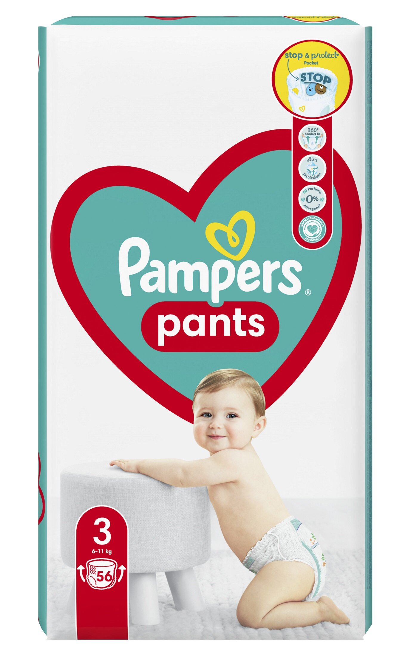 pampers chusteczki nawilżane allegro 6x56