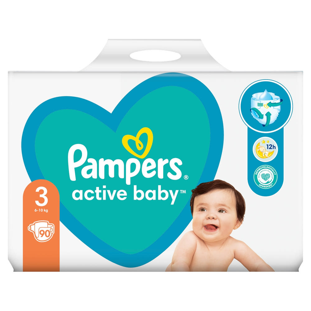 pampers 3 rodzaje