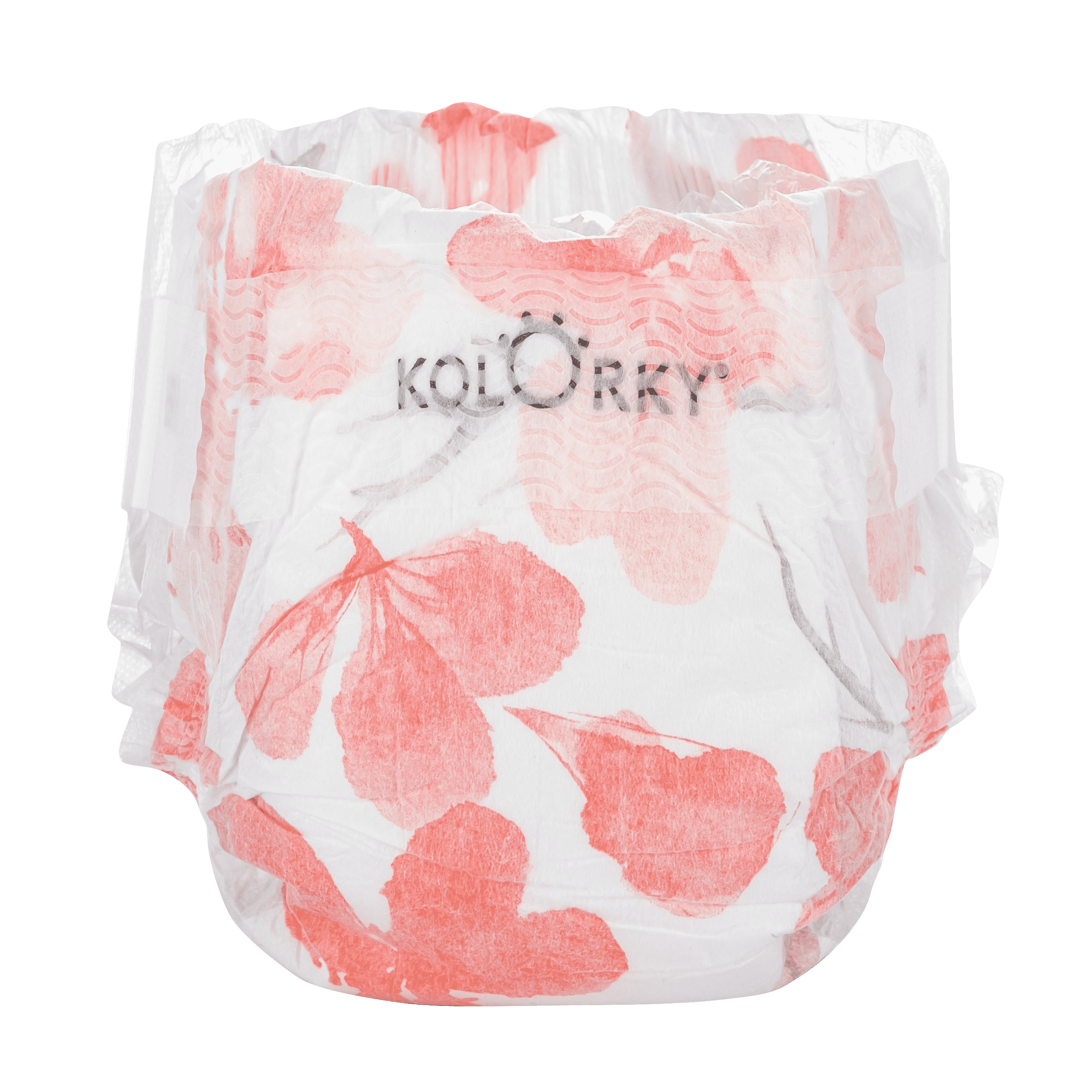 żółty pampers mokry