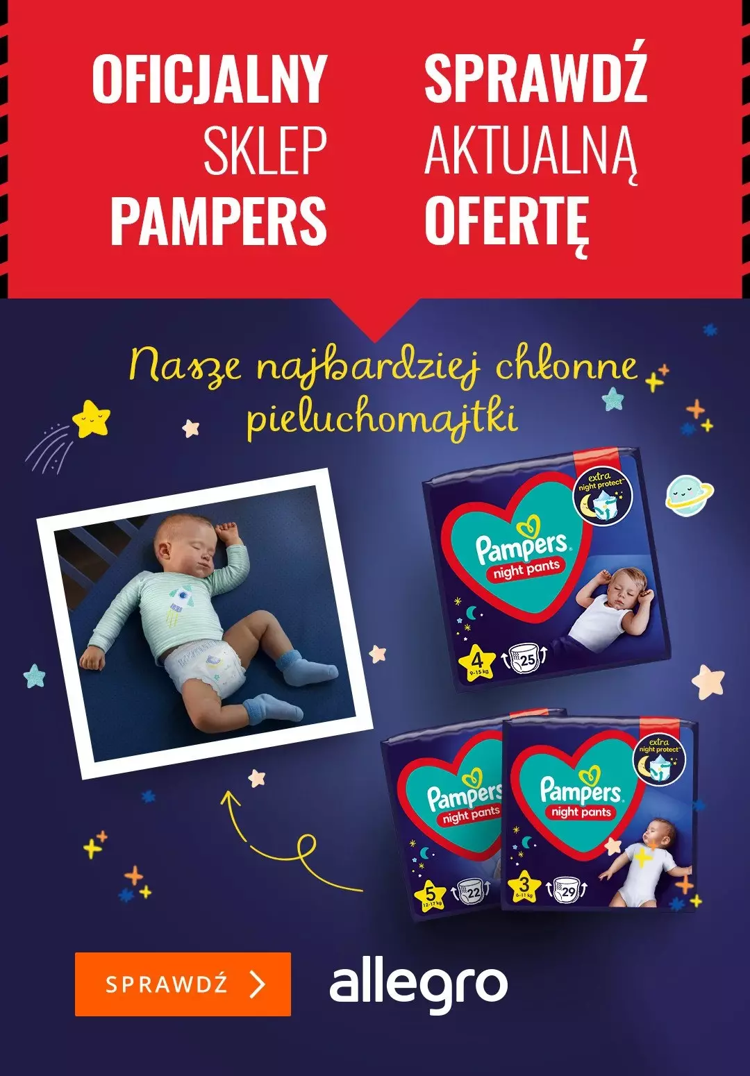 pieluchy pampers jakie wybrać