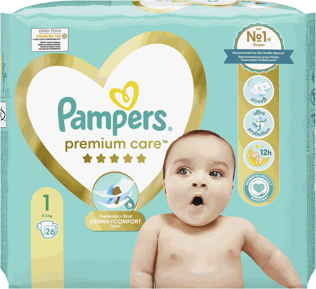 pampers premium care 1 karton