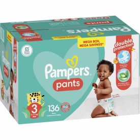 pampers niebiesko-zielone